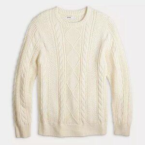 Men's Sonoma Goods For Life Heavyweight Fisherman Crewneck Sweater, Size: XXL